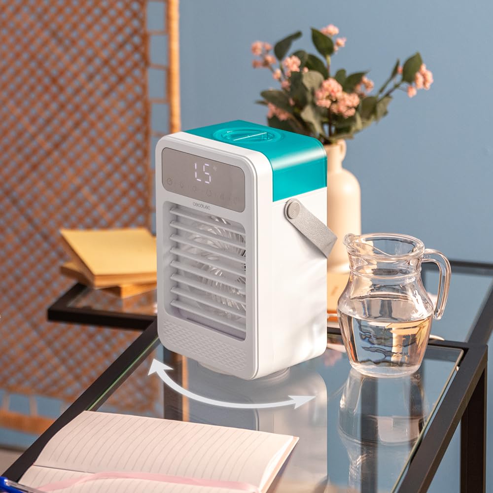 Cecotec Climatizador de Sobremesa EnergySilence 600 DeskChill Rotate