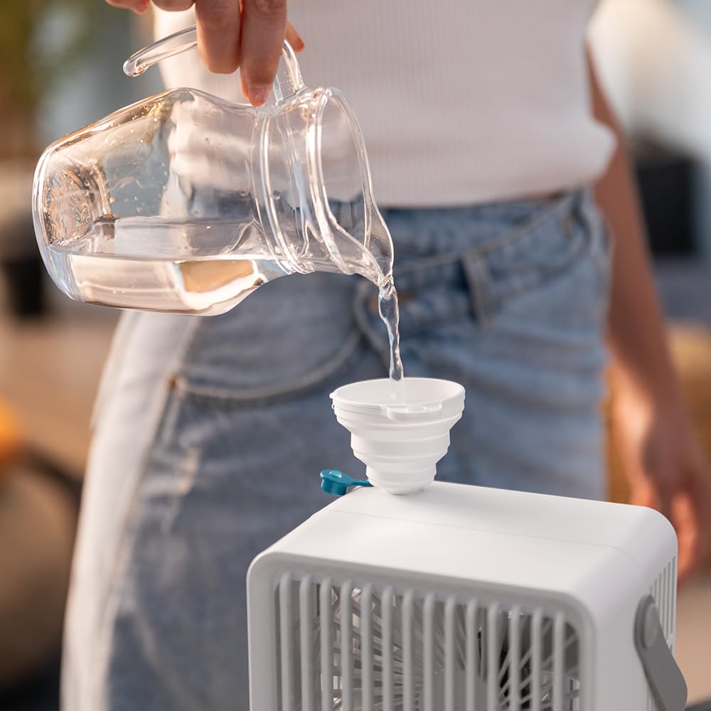 Cecotec Climatizador de Sobremesa EnergySilence 600 DeskChill Rotate