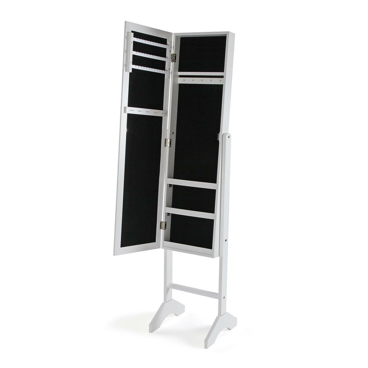 Free standing mirror Versa White 33,5 x 153 x 35,2 cm-2