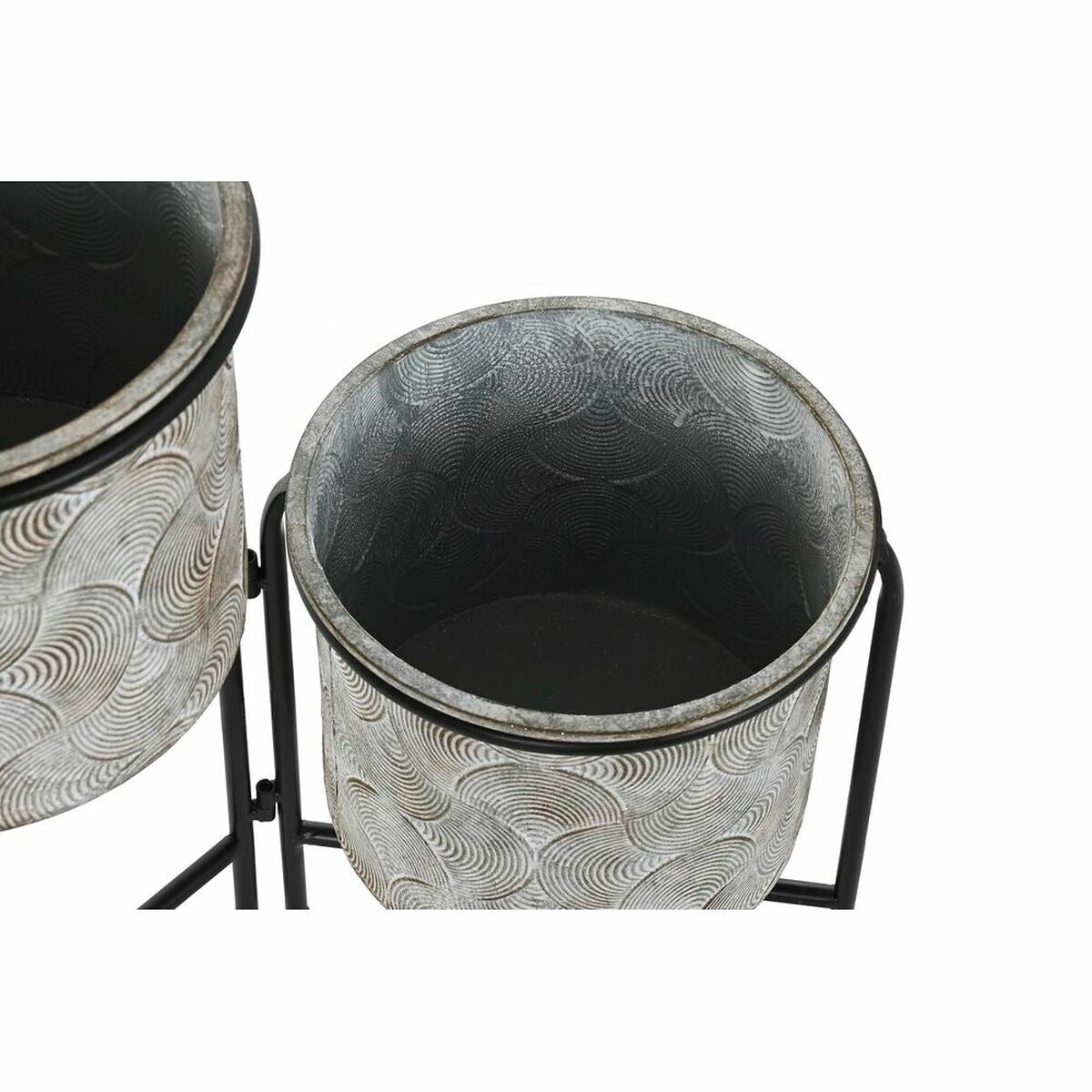 Planter DKD Home Decor Grey Metal (82 x 25 x 81 cm)-3