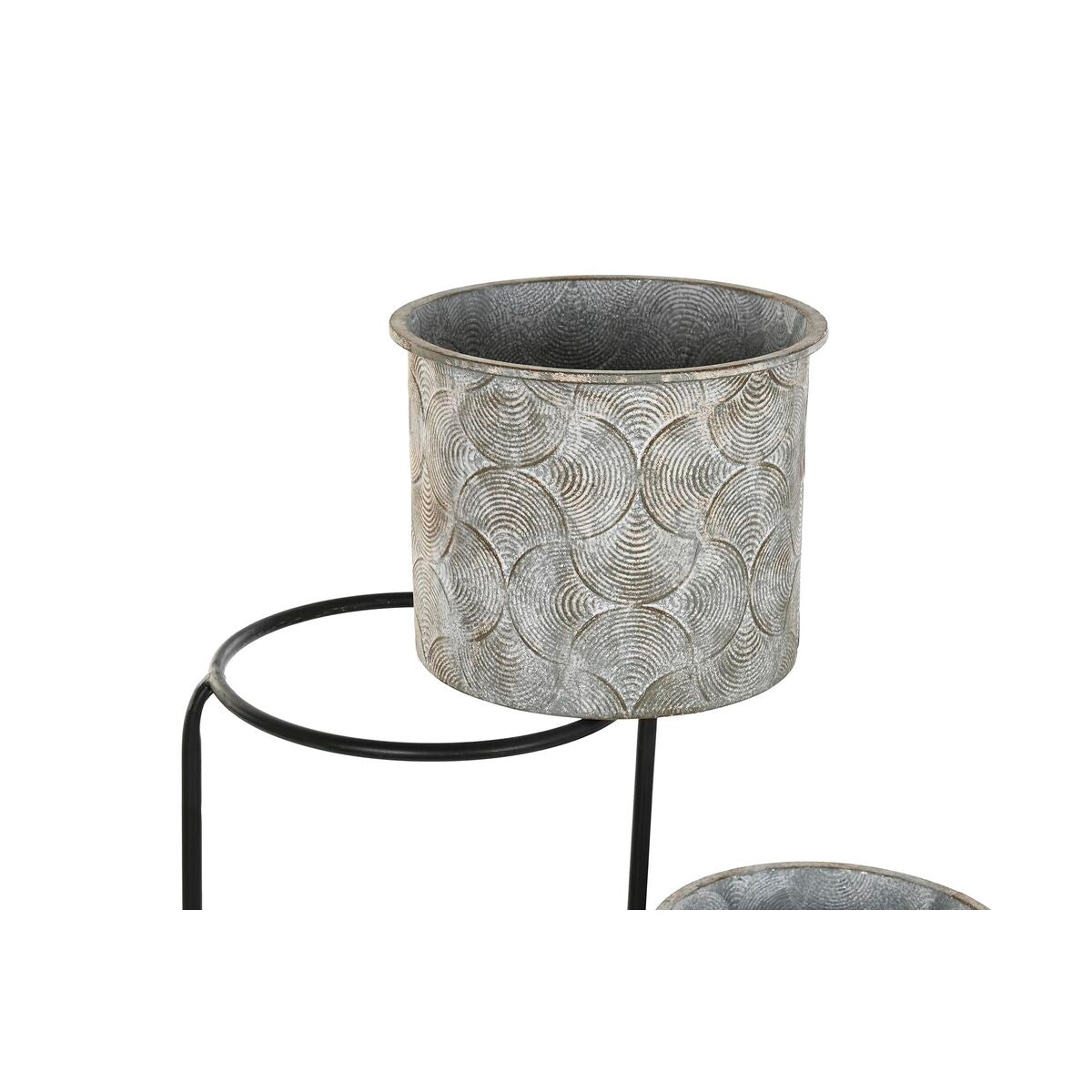 Planter DKD Home Decor Grey Metal (82 x 25 x 81 cm)-2