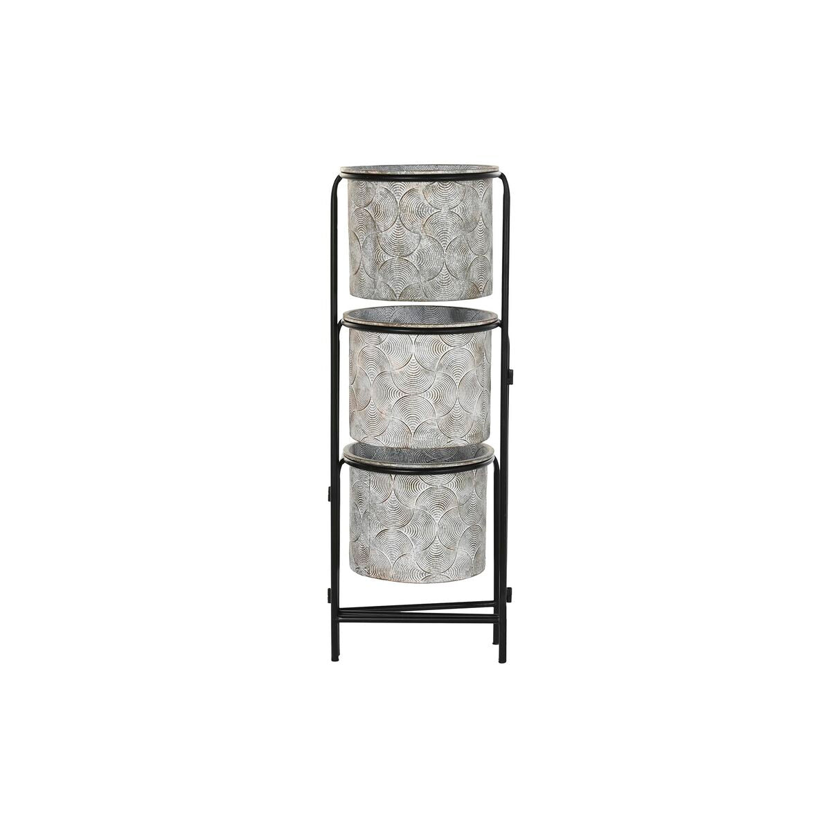Planter DKD Home Decor Grey Metal (82 x 25 x 81 cm)-1