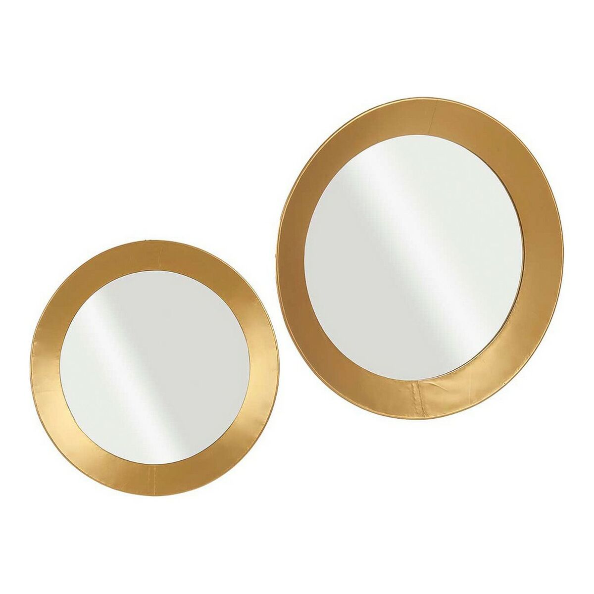 Wall mirror JY19696G Golden 80 x 7,5 x 80 cm Circle-1