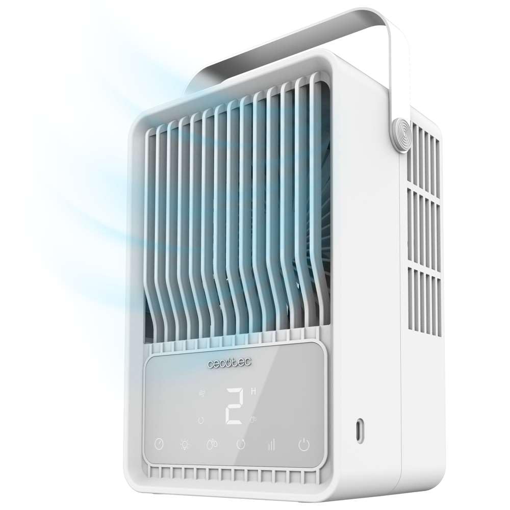 Cecotec Climatizador de Sobremesa EnergySilence 600 DeskChill Rotate
