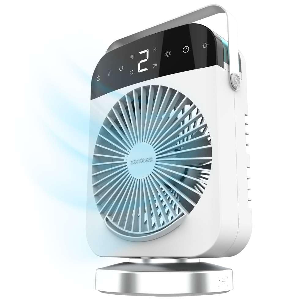 Cecotec Climatizador de Sobremesa EnergySilence 600 DeskChill Rotate