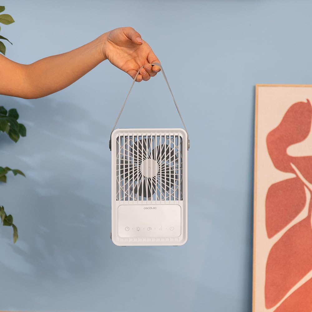 Cecotec Climatizador de Sobremesa EnergySilence 600 DeskChill Rotate