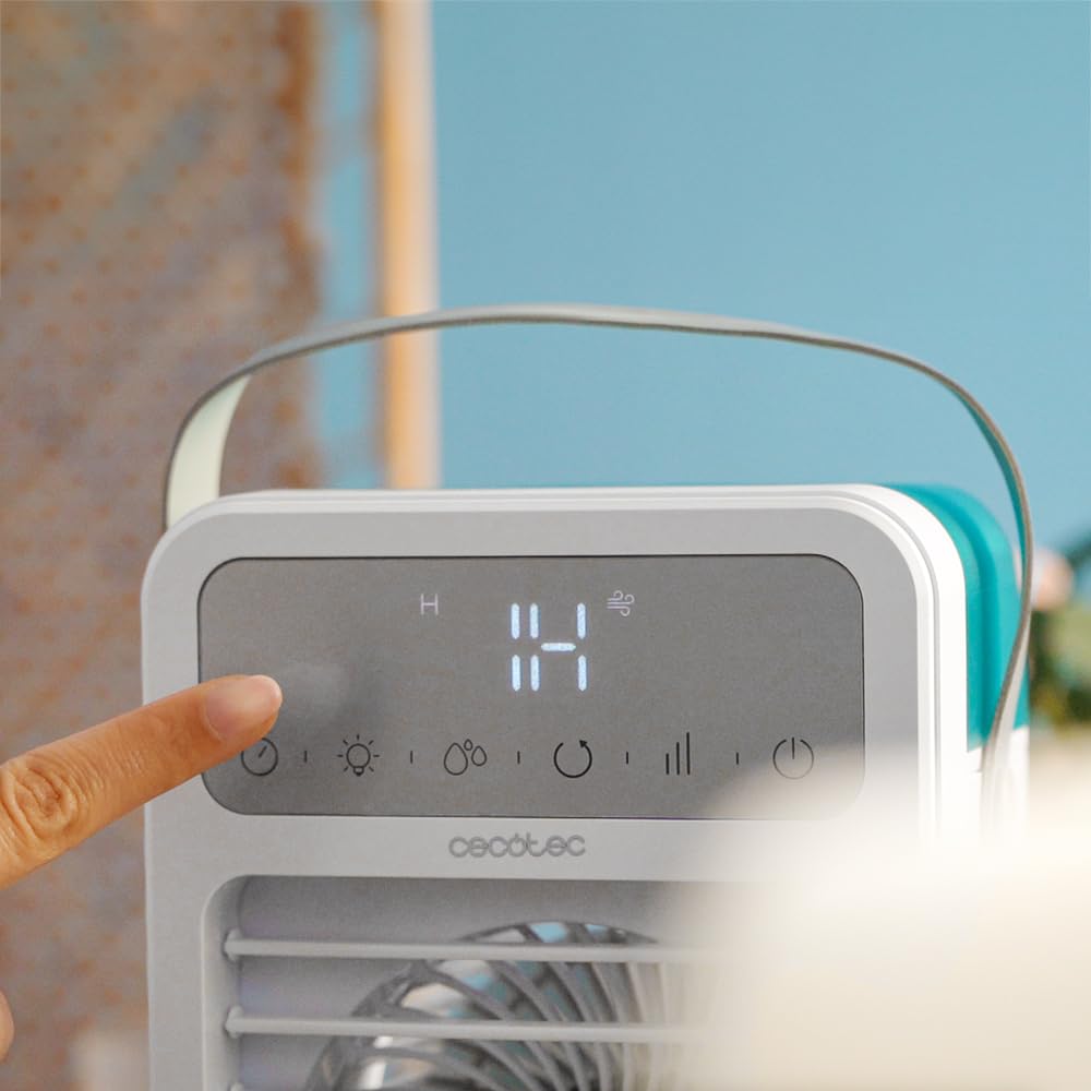 Cecotec Climatizador de Sobremesa EnergySilence 600 DeskChill Rotate