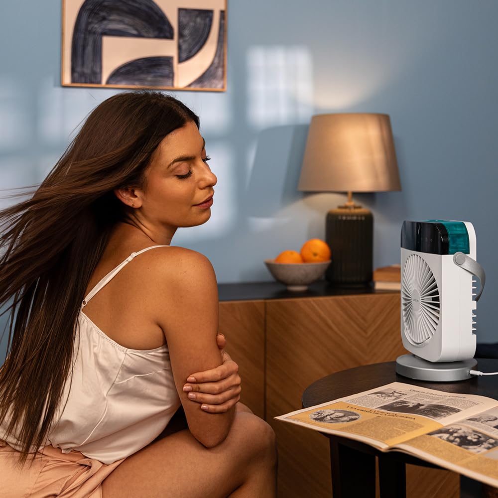 Cecotec Climatizador de Sobremesa EnergySilence 600 DeskChill Rotate