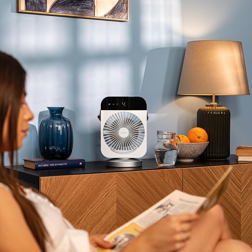 Cecotec Climatizador de Sobremesa EnergySilence 600 DeskChill Rotate