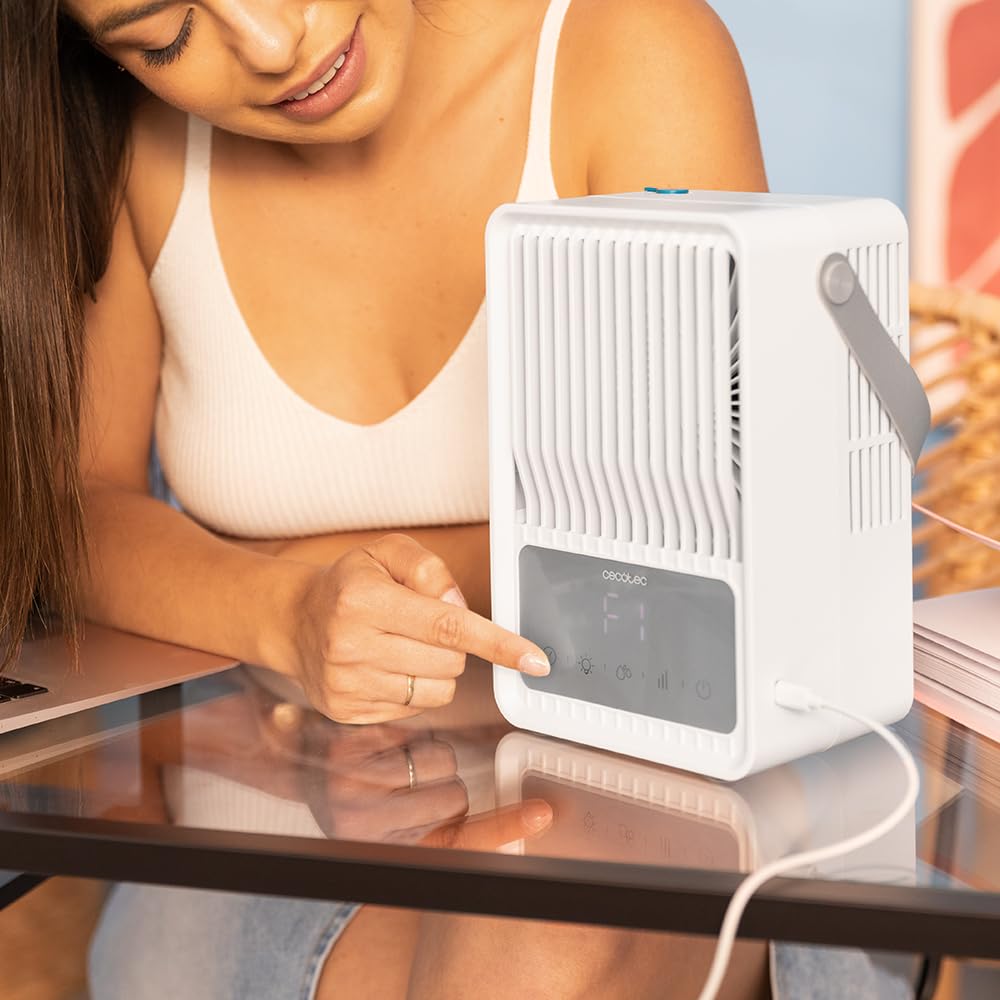 Cecotec Climatizador de Sobremesa EnergySilence 600 DeskChill Rotate