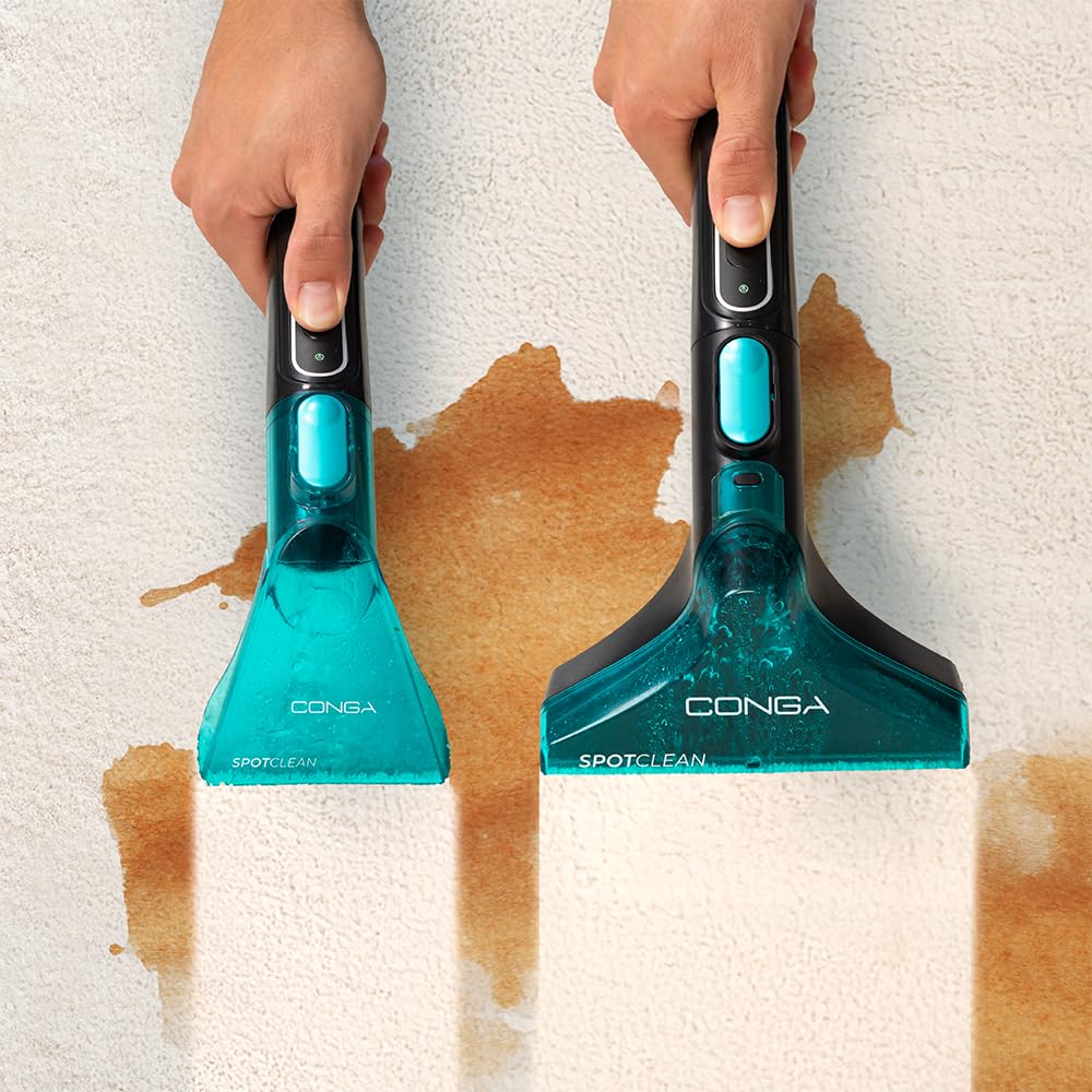 Cecotec Aspirador de Tapicerías con Cable Conga 4000 Carpet&Spot Clean. 400 W, 2 Depósitos: de Agua Limpia y Otro de Sucia, Pulverizador de Agua y 12 kpa de Succión, Radio de Acción 5m