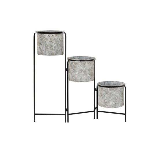 Planter DKD Home Decor Grey Metal (82 x 25 x 81 cm)-0